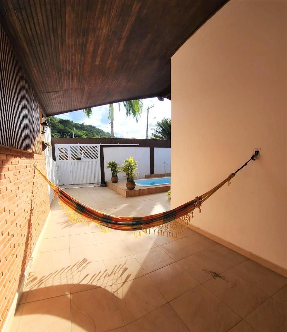 Linda Casa Com Piscina - Praia Do Pernambuco - กัวรูจา ภายนอก รูปภาพ